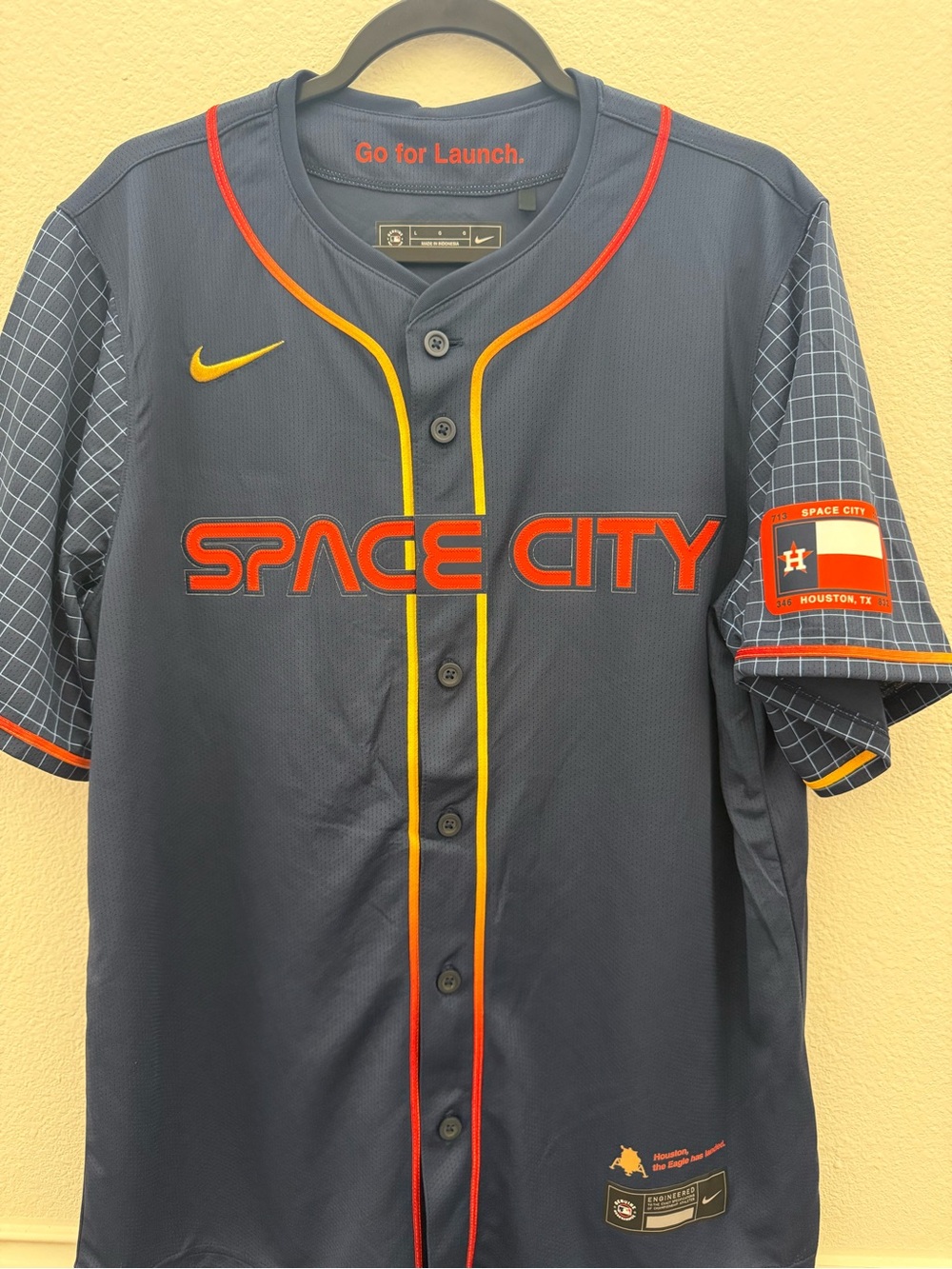 Men’s Nike Houston Astros City Connect Jersey (Size L)